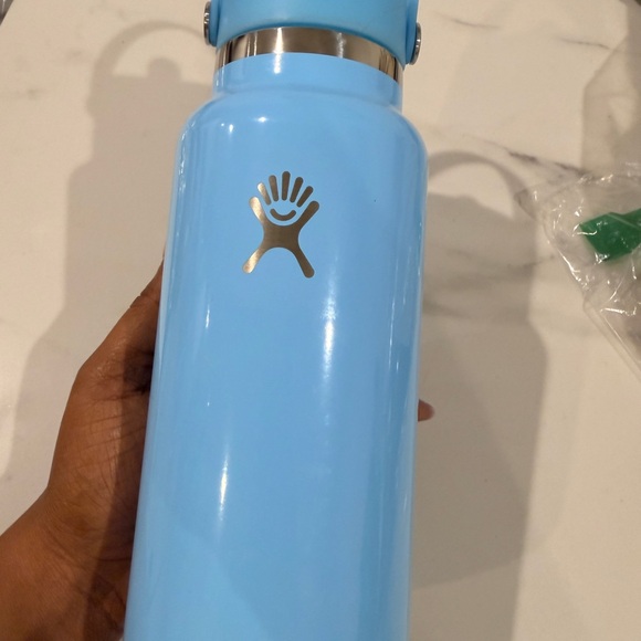 Hydro Flask Other - Hydro Flask Sky Blue Bottle with Silver Logo